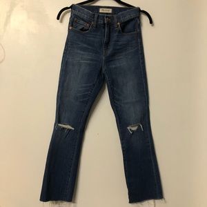 Madewell High Riser Demi Boot Cut